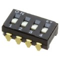 CFS-0401TA - SWITCH DIP 4POS SPST 100MA 6V