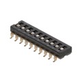 DS04-254-1-10BK-SMT - DIP SWITCH, SPST, 2.54 PITCH, RA