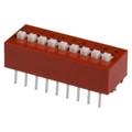78B09T - SWITCH SLIDE DIP SPST 150MA 30V