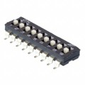 KAE09LGGT - SWITCH SLIDE DIP SPST 25MA 24V