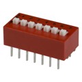 78B07ST - SWITCH SLIDE DIP SPST 150MA 30V