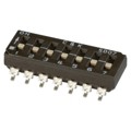 SD07H0SB - SWITCH SLIDE DIP SPST 100MA 25V