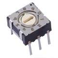 220ADA10 - SWITCH ROTARY DIP BCD 100MA 50V