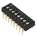 A6TN-9101 - SWITCH SLIDE DIP SPST 25MA 24V