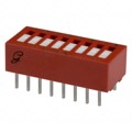 76RSB08ST - SWITCH ROCKER DIP SPST 150MA 30V