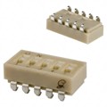 90HBJ05P - SWITCH SLIDE DIP SPST 25MA 24V
