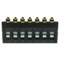 SDA07H0SBD - SWITCH SLIDE DIP SPST 25MA 24V