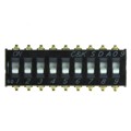 SDA09H0SBD - SWITCH SLIDE DIP SPST 25MA 24V