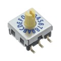 SMR8016C-1 - SW ROT DIP 16 POS REAL SHFT SMD