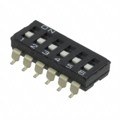 A6S-6101 - SWITCH SLIDE DIP SPST 25MA 24V