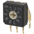 CD10RM0AB - SWITCH ROTARY DIP BCD 0.40VA 20V