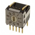 A6KV-104RF - SWITCH ROTARY DIP BCD 25MA 24V