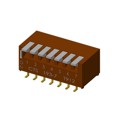 193-7MS - SWITCH PIANO DIP SPST 50MA 24V