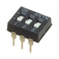 A6TN-3101 - SWITCH SLIDE DIP SPST 25MA 24V