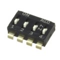 EDS04SNNNTU04Q - END STACK DIP 4P J RAISED TUBE