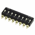 EDS08SGNNTU04Q - END STACK DIP 8P G RAISED TUBE