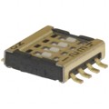 CVS-04TB - SWITCH SLIDE DIP SPST 100MA 6V