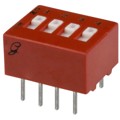 78RB04 - SWITCH SLIDE DIP SPST 150MA 30V