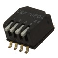 TDP04H1SBD1 - SWITCH PIANO DIP SPST 25MA 24V