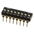 JS0108AP4 - SWITCH SLIDE DIP SPST 25MA 24V