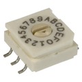 94HAB16WT - SWITCH ROTARY DIP HEX 100MA 50V
