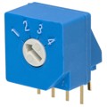 S-2051 - SWITCH ROTARY DIP SP4T 100MA 5V