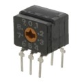 A6CV-10R - SWITCH ROTARY DIP BCD 100MA 30V