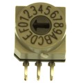PT65103L254 - SWITCH ROTARY DIP HEX 150MA 24V