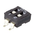 KAE02SGGT - SWITCH SLIDE DIP SPST 25MA 24V