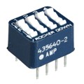 435640-2 - SWITCH ROCKER DIP SPST 60MA 5V