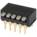 BPA05B - SWITCH PIANO DIP SPST 100MA 5V