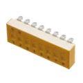 90HBJ08PRT - SWITCH SLIDE DIP SPST 25MA 24V