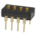 A6D-4103 - SWITCH SLIDE DIP SPST 30MA 30V