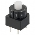 A6A-10RW - SWITCH ROTARY DIP BCD 100MA 28V