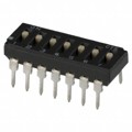 209-7LPST - SWITCH SLIDE DIP SPST 100MA 20V