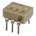 90B03S - SWITCH SLIDE DIP SPST 25MA 24V