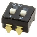 CFS-0202TA - SWITCH DIP 2POS SPST 100MA 6V