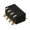 A6SR-4104 - SWITCH PIANO DIP SPST 25MA 24V