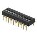 SDA10H0BD - SWITCH SLIDE DIP SPST 25MA 24V