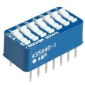 435640-1 - SWITCH ROCKER DIP SPST 60MA 5V