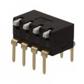 A6TR-4104 - SWITCH PIANO DIP SPST 25MA 24V