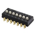 A6SN-7104 - SWITCH SLIDE DIP SPST 25MA 24V