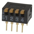 A6DR-4100 - SWITCH PIANO DIP SPST 30MA 30V