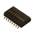 A6HF-8102 - SWITCH SLIDE DIP SPST 25MA 24V