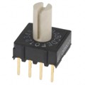 A6R-161RS - SWITCH ROTARY DIP HEX 25MA 24V