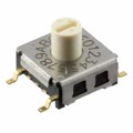 A6KS-164RS-R100 - SWITCH ROTARY DIP HEX 25MA 24V
