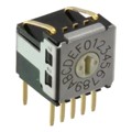 A6KV-164RF - SWITCH ROTARY DIP HEX 25MA 24V