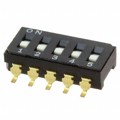 CFS-0501TB - SWITCH DIP 5POS SPST 100MA 6V