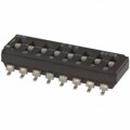 SD08H0SBD - SWITCH SLIDE DIP SPST 100MA 25V