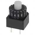 A6A-16CW - SW ROTARY DIP HEX COMP 100MA 28V